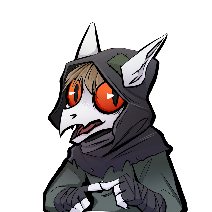 Skabs played by Xraxia Kobold, Thief Rogue Chaos incarnate, no idea why they're here