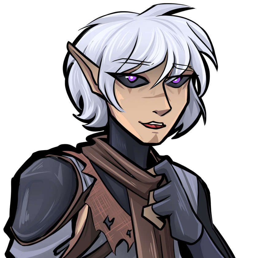 Madris Played by Lea Kalashtar, Knowledge Cleric Know-it-all, plagued by visions